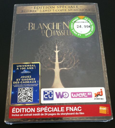 snow white fnac (france) front