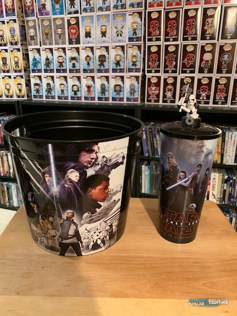 Star Wars Popcorn Tub and Cup with Cup Topper
