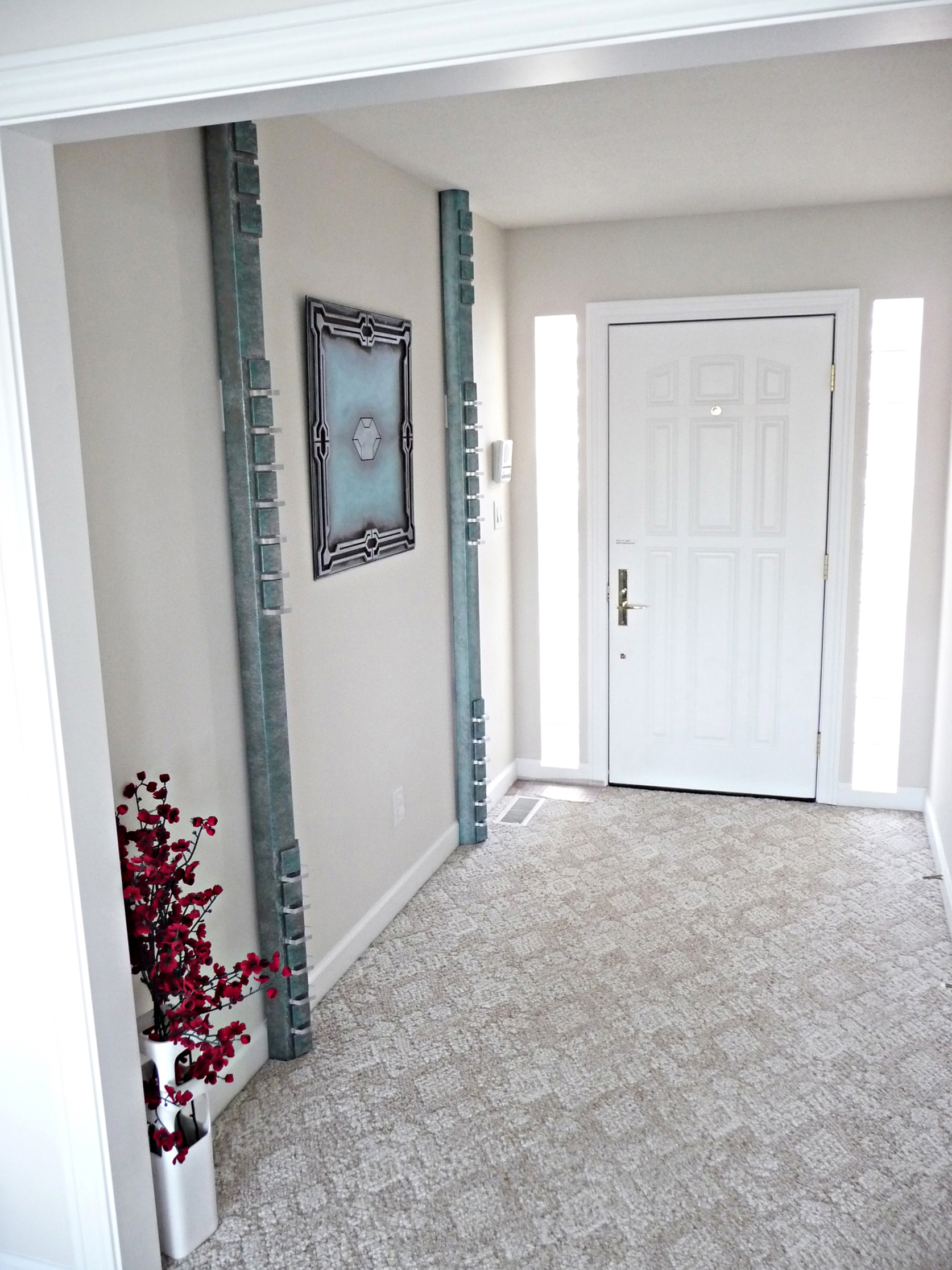 Stargate Lights & Panel Props in Entry Way of my Home