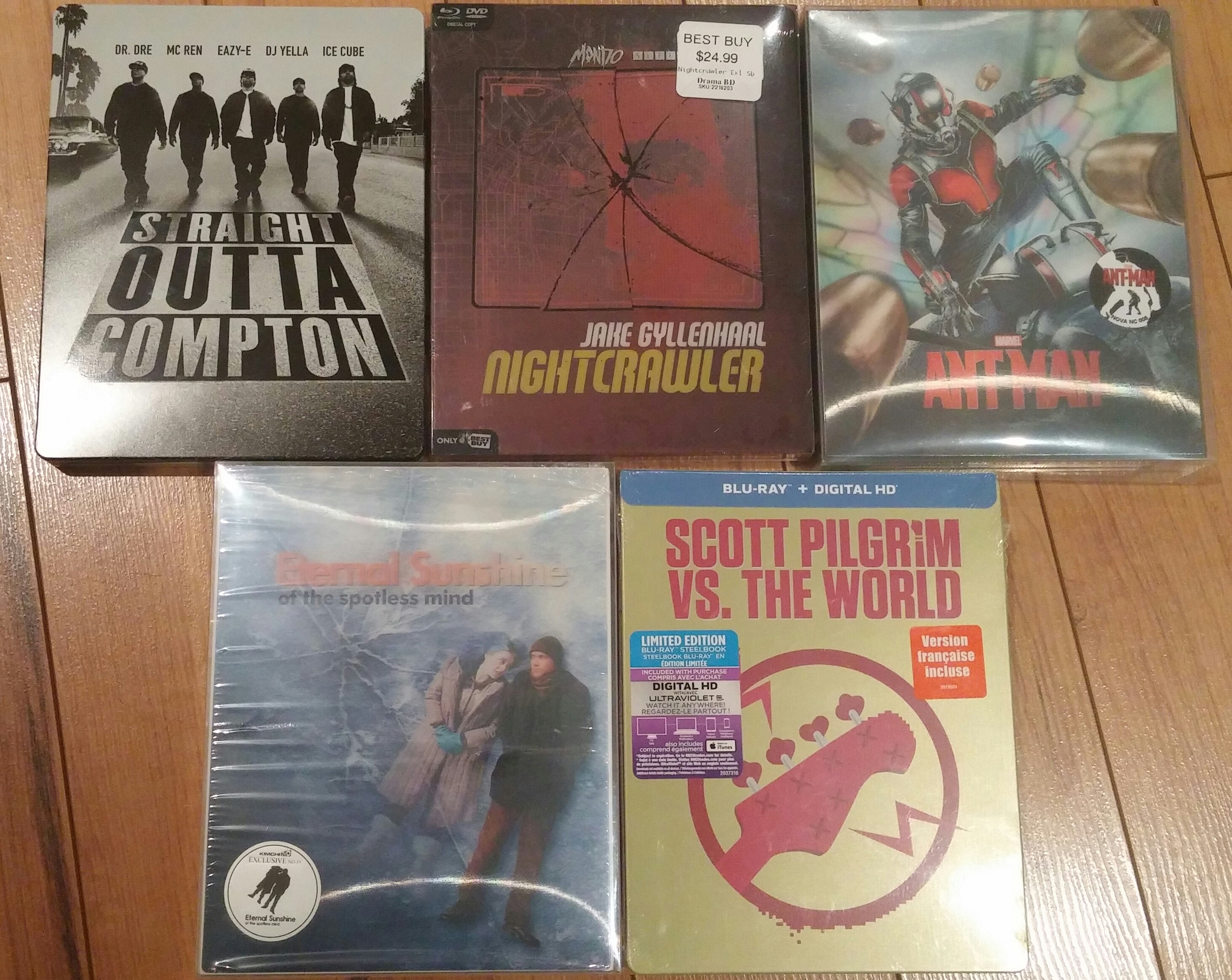 Steelbooks January 2016