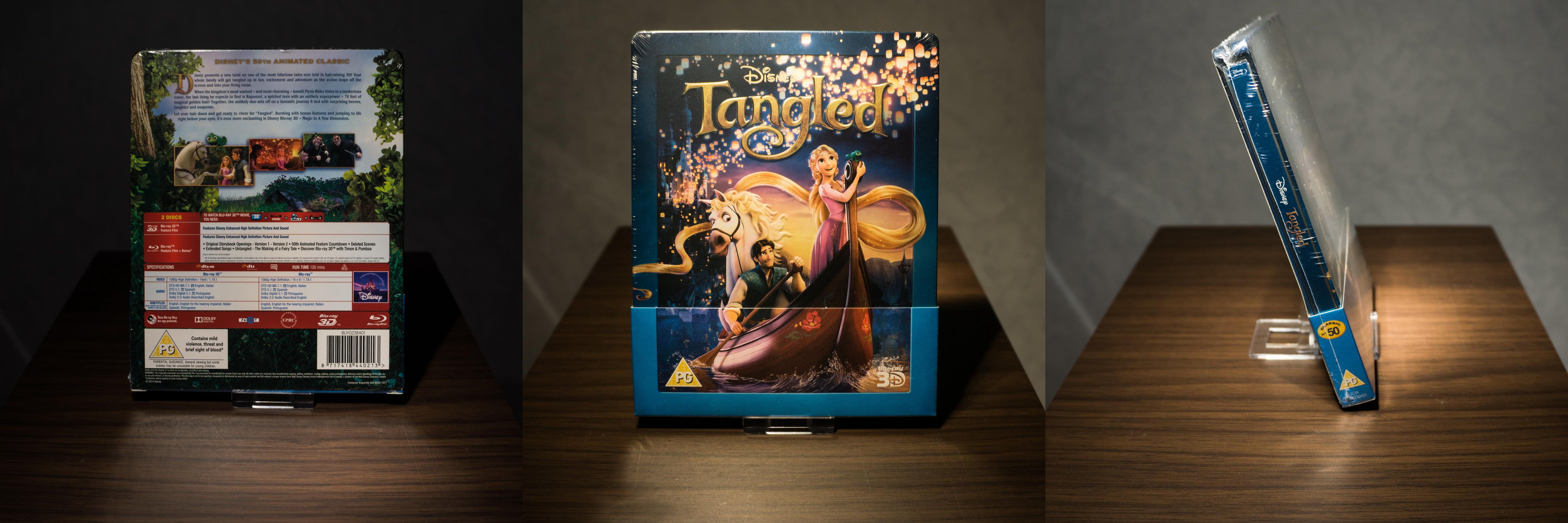 Tangled Zavvi Steelbook