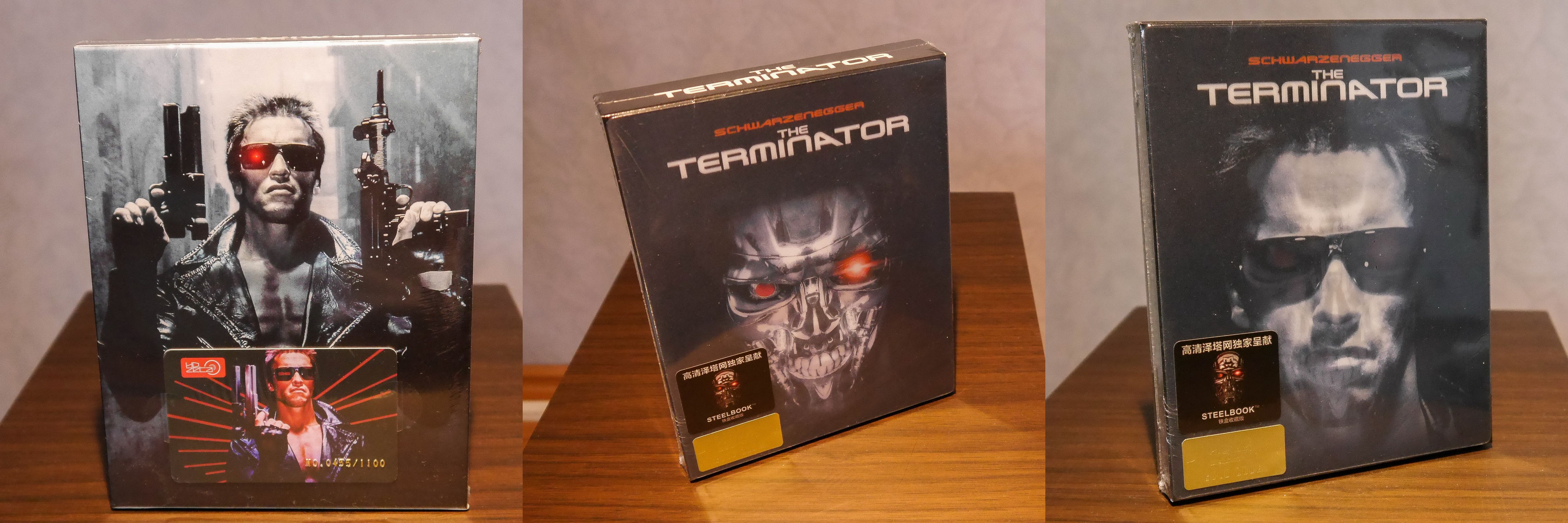 Terminator HD Zeta Bluray Steelbook Lenticular