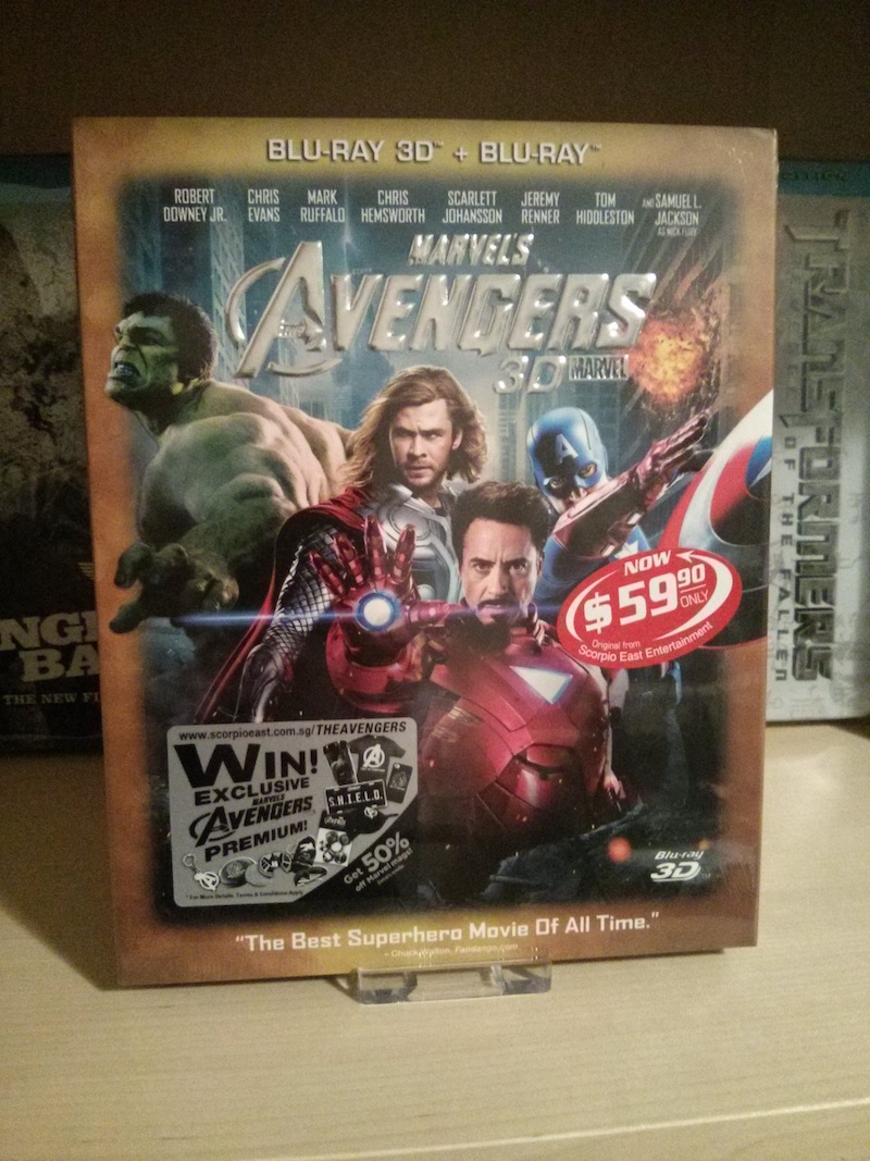 The Avengers 3D Singapore!