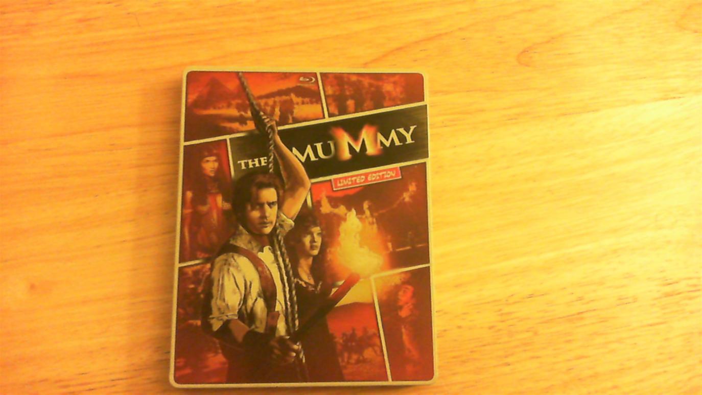 THE MUMMY COMIC BOOK STEELBOOK FRONT