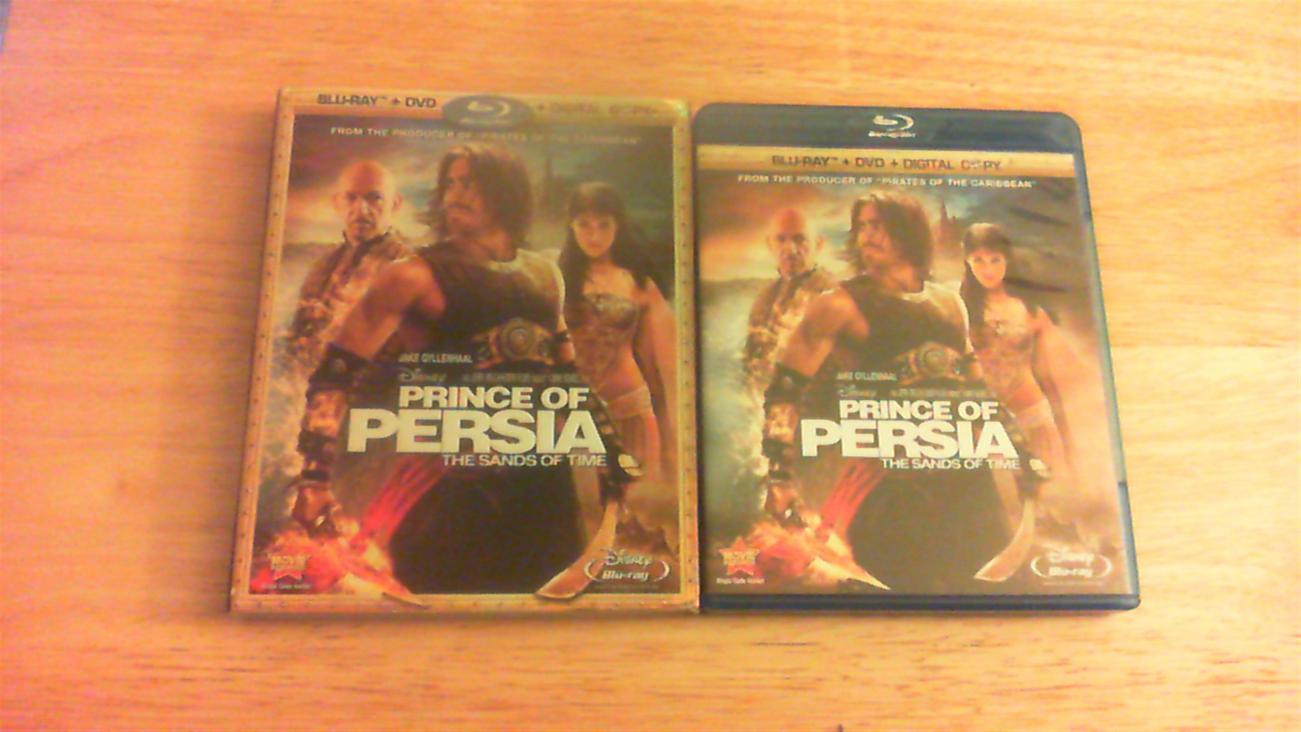 THE PRINCE OF PERSIA THE SANDS OF TIME (2010) (BLU RAY + DVD +DIGITAL COPY) VERSION