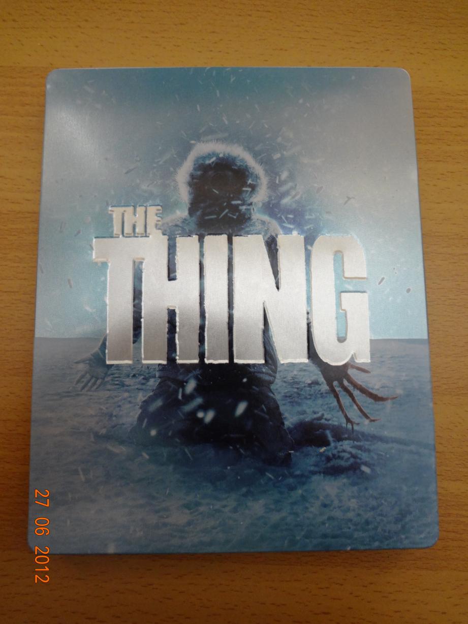 The Thing (2011) French Debossed Steelbook Front