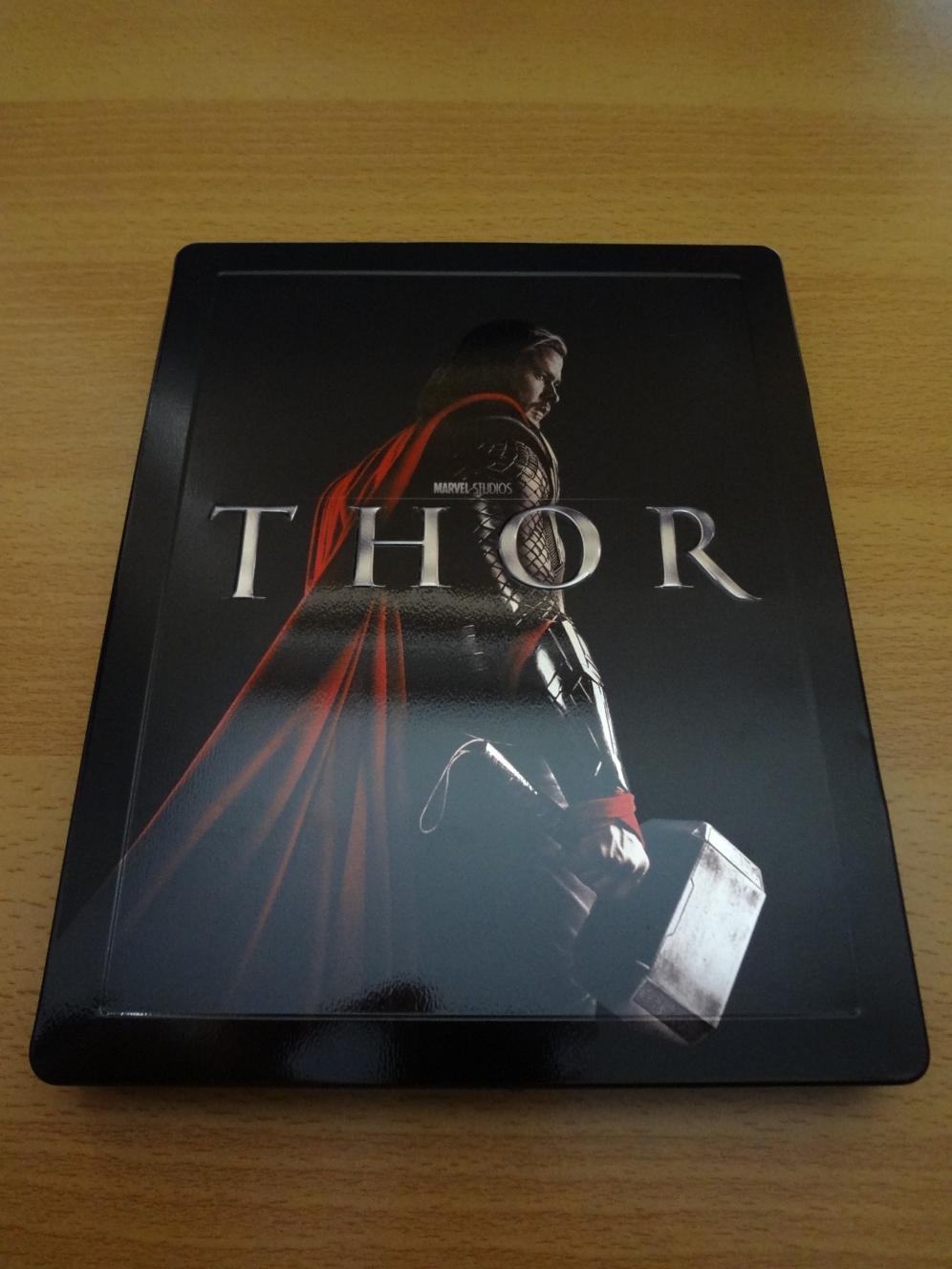 Thor 3D French Embossed Steelbook Front