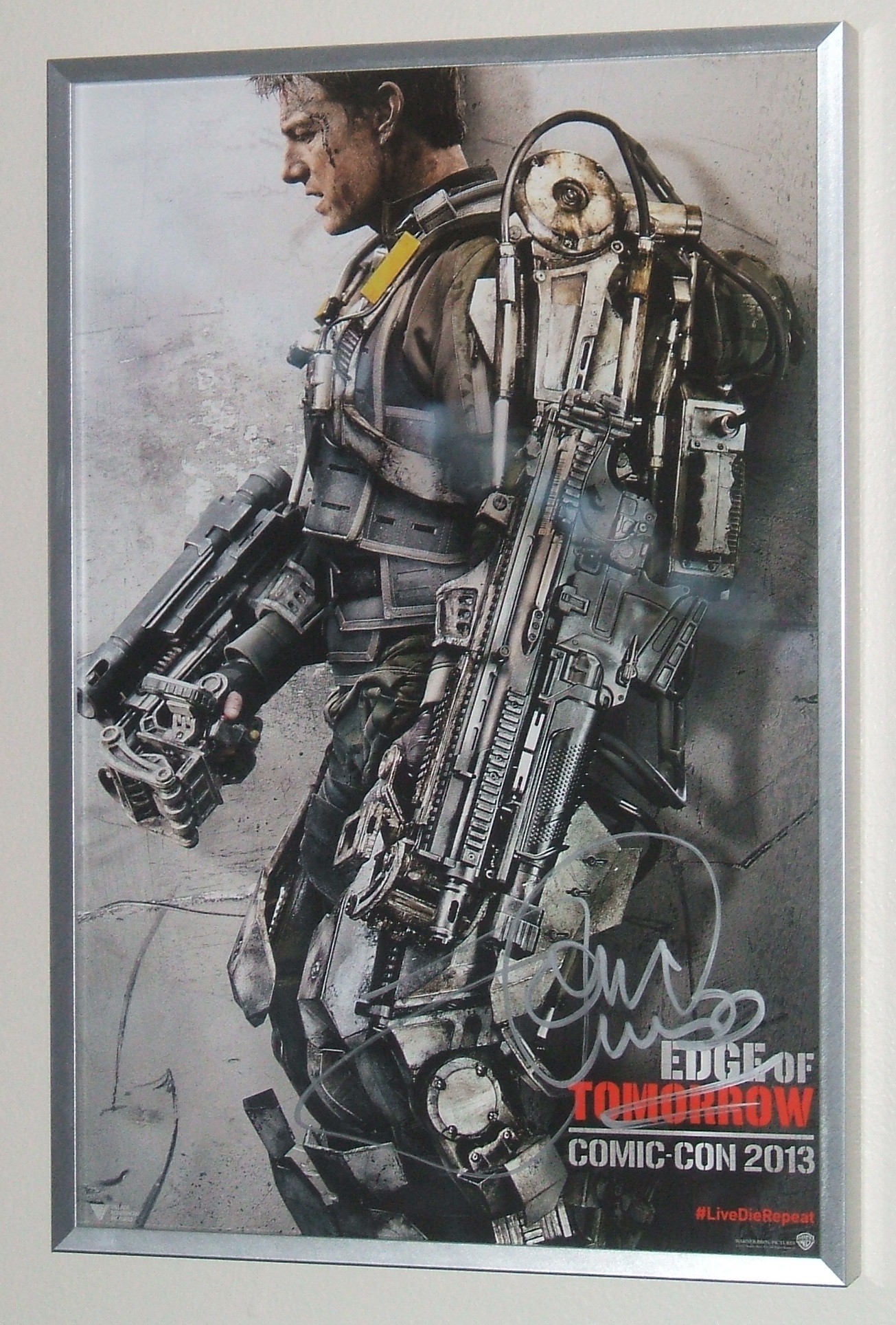 Tom Cruise signed EoT poster