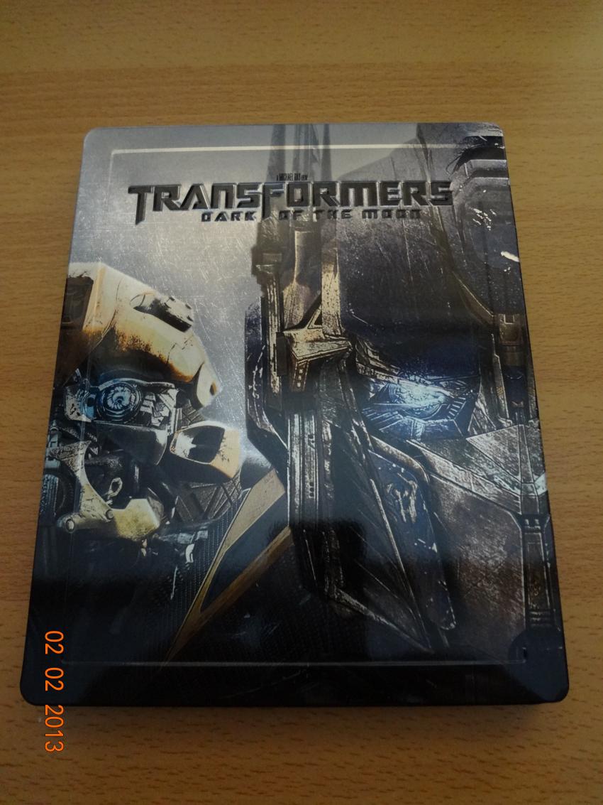 Transformers Dark Of The Moon 3D German Embossed Steelbook Front