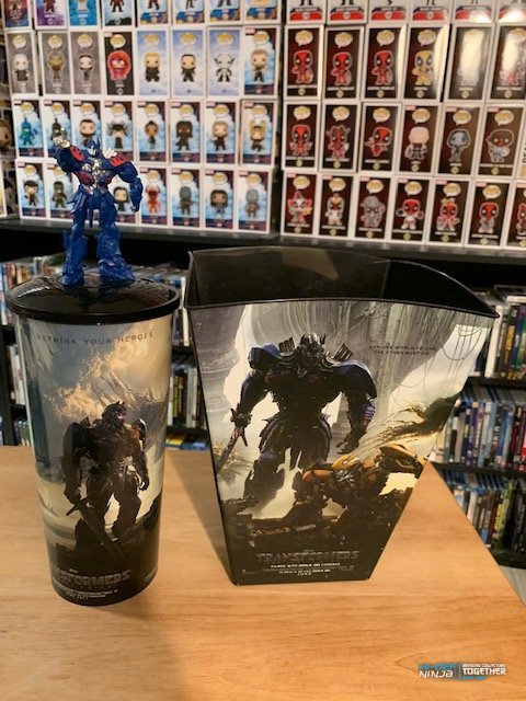 Transformers Popcorn Tub and Cup