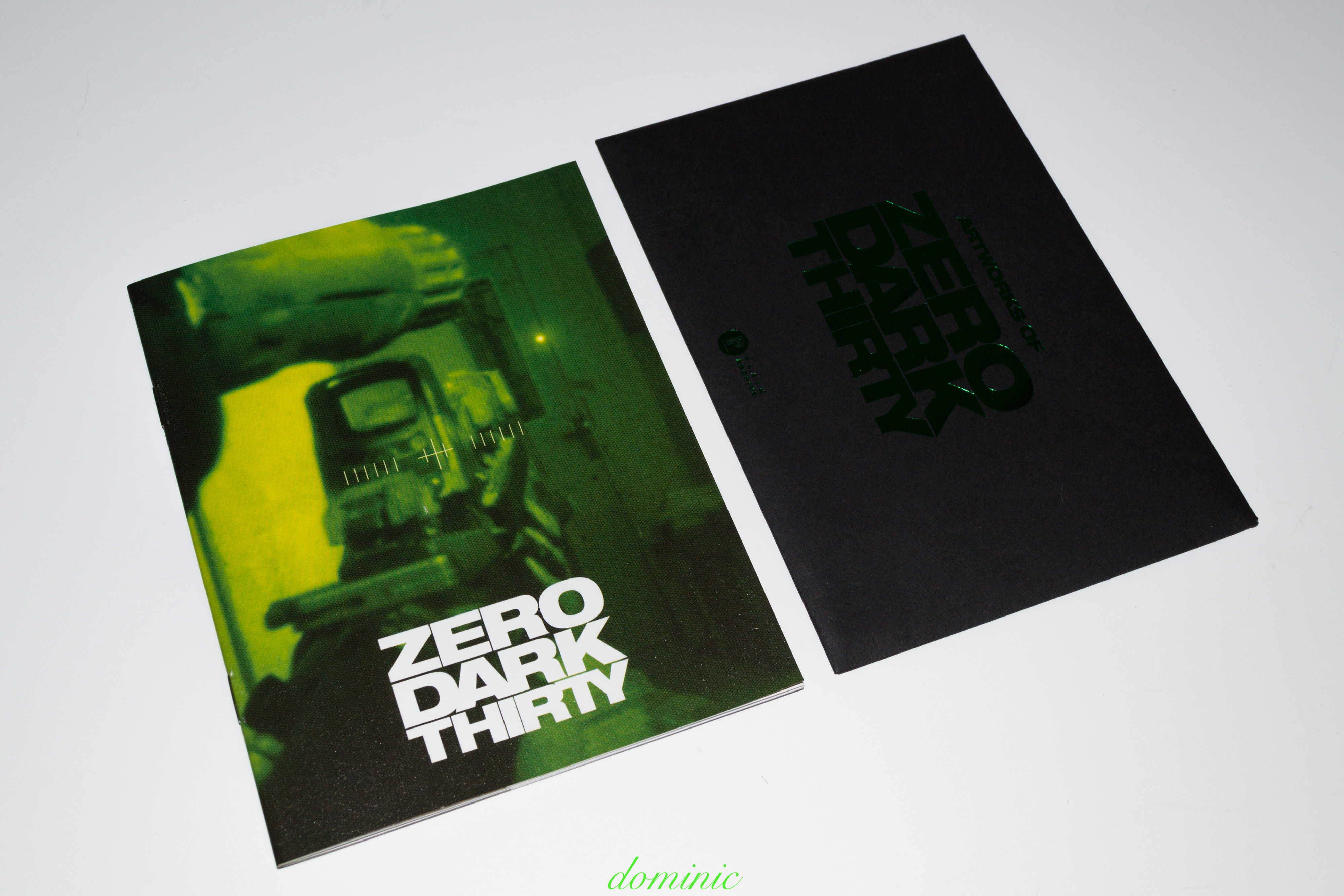 Zero Dark Thirty - Front of book & envelope.jpg