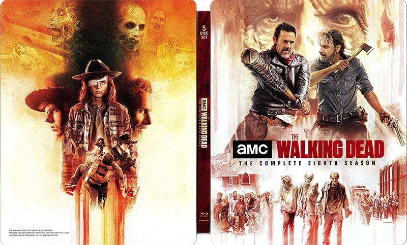 The Walking Dead Season 8 Blu Ray Steelbook Target Exclusive Usa Hi Def Ninja Pop Culture Movie Collectible Community