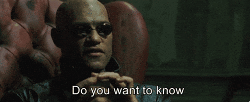 Do You Want To Know What It Is The Matrix GIF