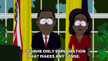 confused barack obama GIF by South Park 