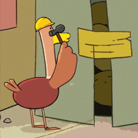 hammer knock GIF by Cartoon Hangover