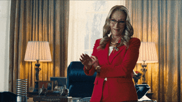 Meryl Streep Finger Guns GIF by NETFLIX