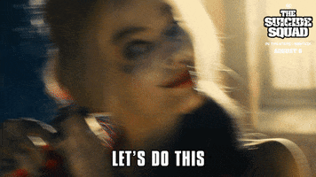 Harley Quinn Lets Do This GIF by The Suicide Squad