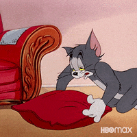 Tired Tom And Jerry GIF by HBO Max