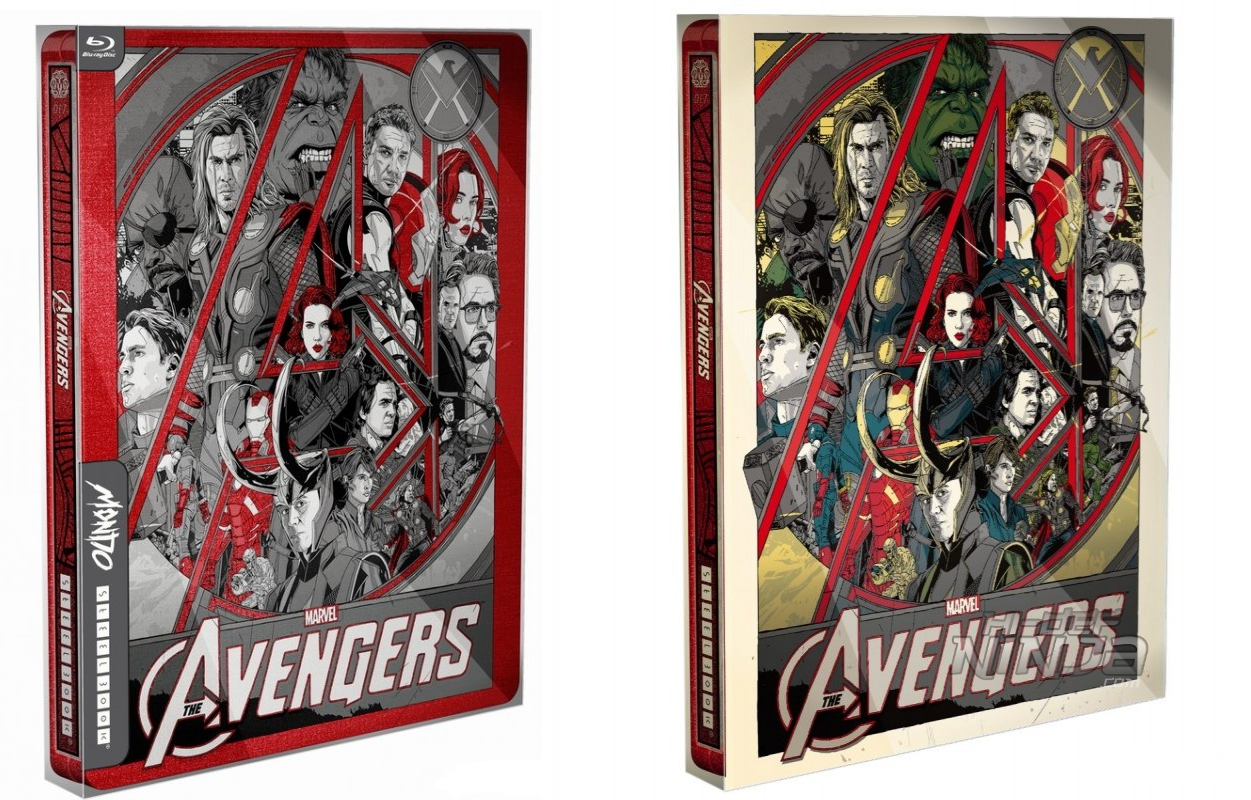 Marvel's THE AVENGERS is being released as a Blu-ray Mondo x Steelbook ...