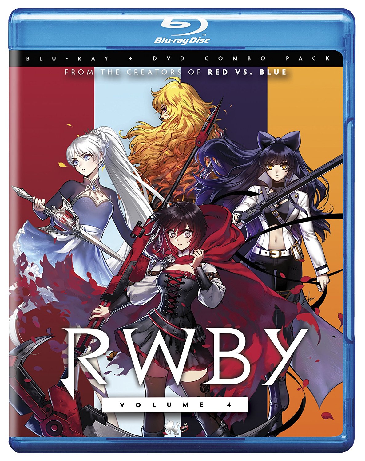 rwby vol 4 cover | Hi-Def Ninja - Blu-ray SteelBooks - Pop Culture ...