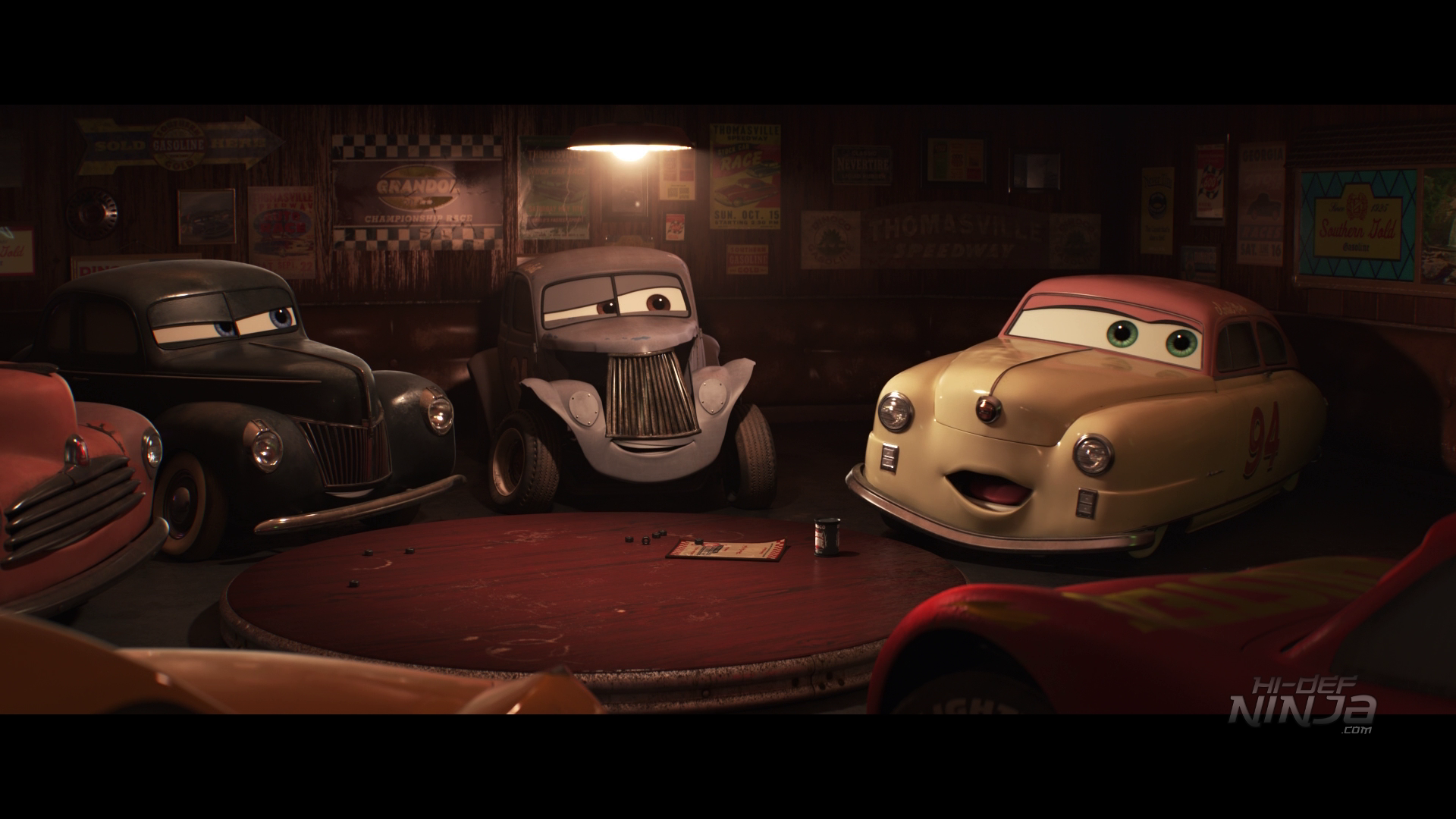 Cars 3 gone gone gone. Сэмми Гон Тачки 3. Тачки 3 Лейн Локк. Тачки титры. Сэмми Гон из тачек 3.