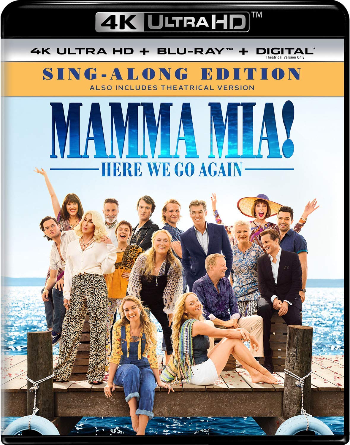 Mamma Mia 2 4k Cover Hi Def Ninja Blu Ray Steelbooks Pop Culture Movie News