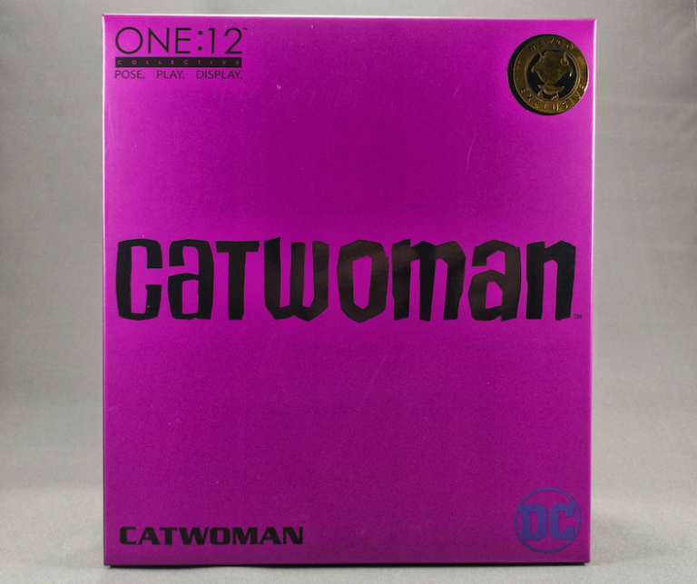 mezco catwoman purple