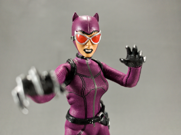 mezco catwoman purple