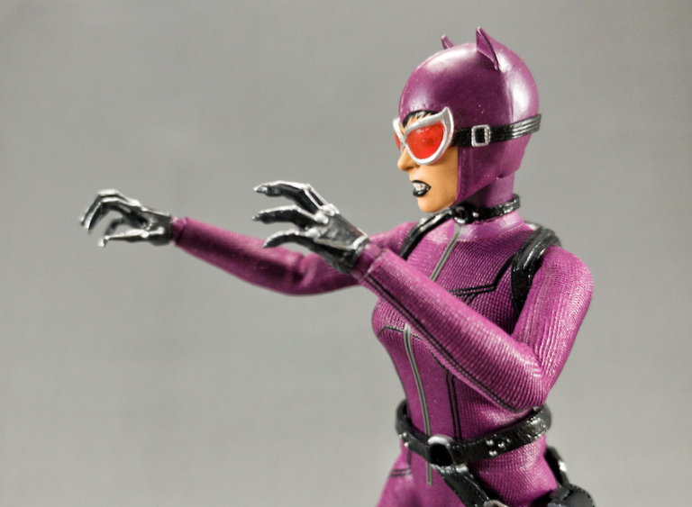 mezco catwoman purple