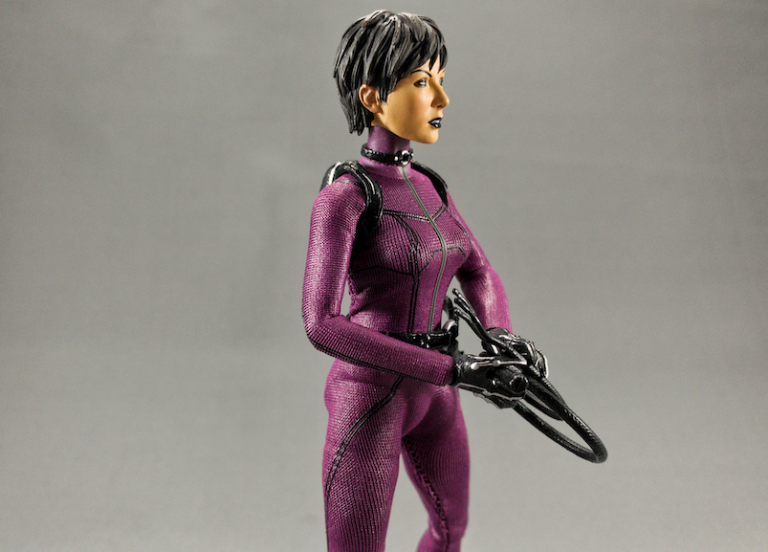 mezco catwoman purple