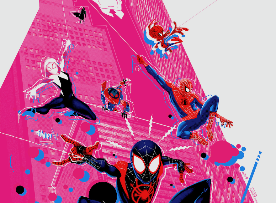 Doaly's SPIDER-MAN: INTO THE SPIDER-VERSE Screen Print will be ...