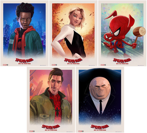 Spider-Man: Into the Spider-Verse Character Posters Released