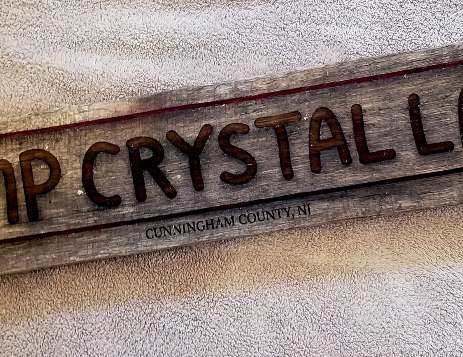 Camp-Crystal-Lake-Sign-wooden-indian-novelties-2019-04 | Hi-Def Ninja ...